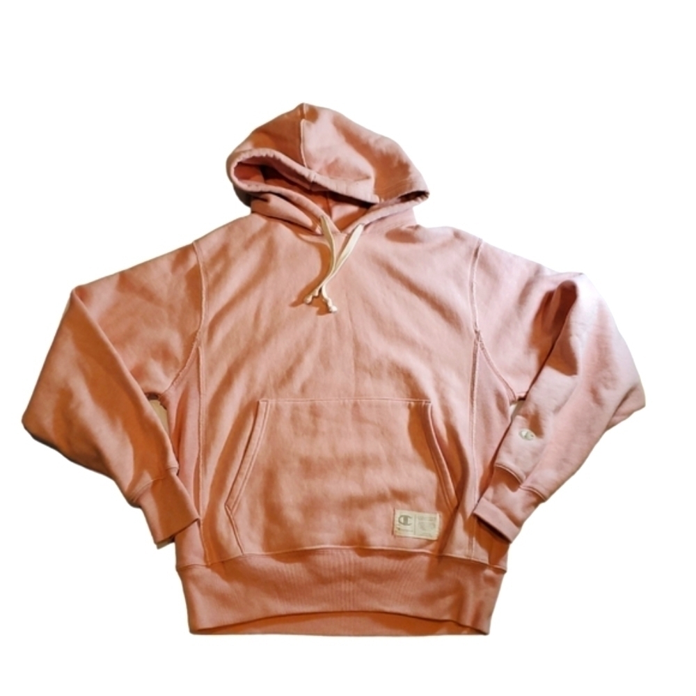 Pink Hoodie Soft Oversized M